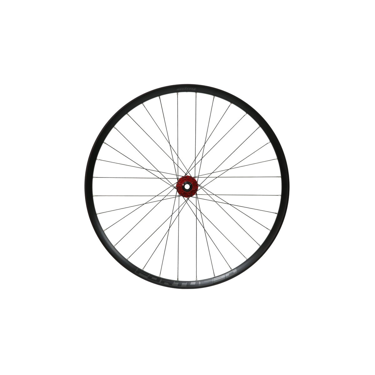 Roue avant HOPE Fortus 30 W 26 pouces, moyeu Pro 5 Rouge