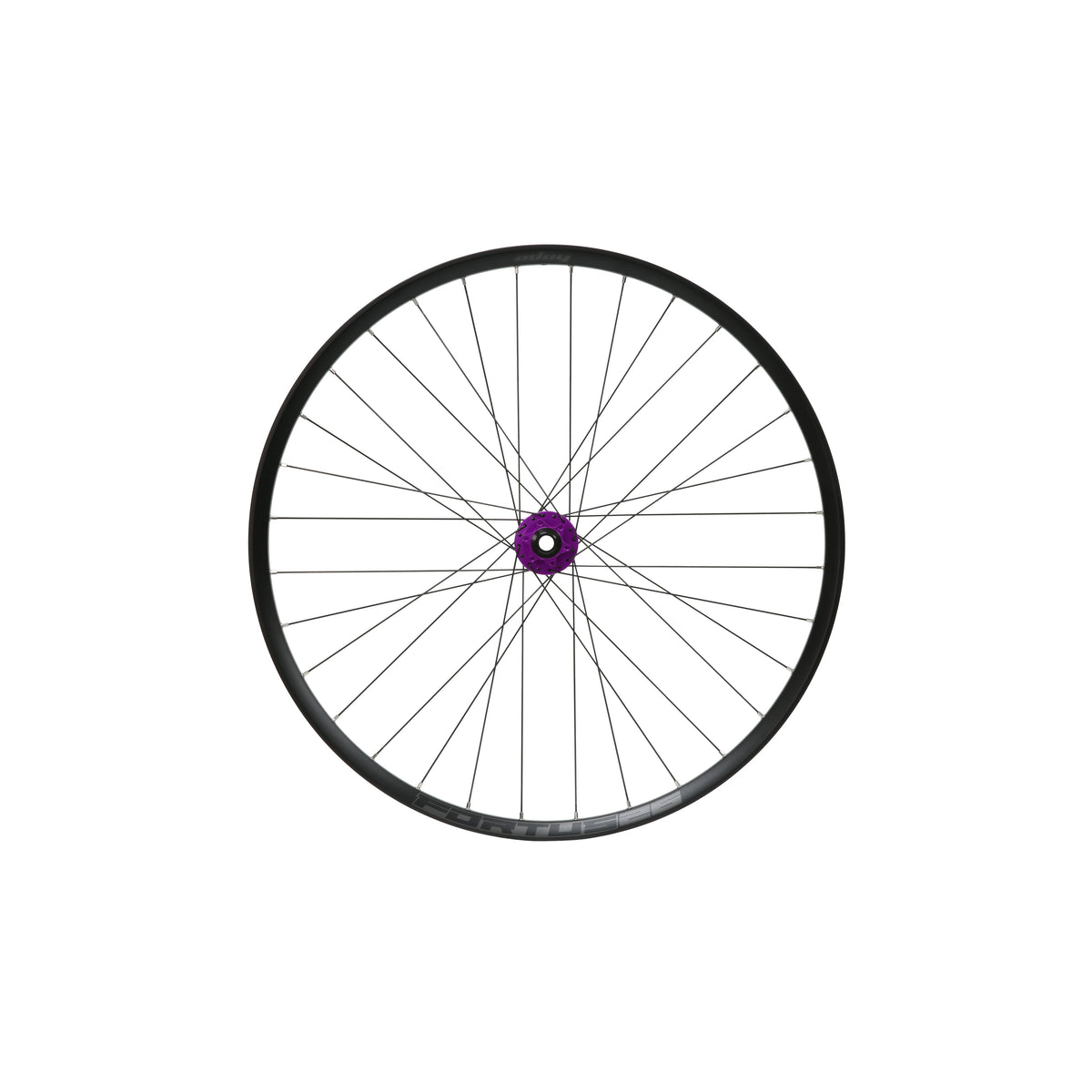 Roue avant HOPE Fortus 26 W 27.5 pouces, moyeu Pro 5 Violet