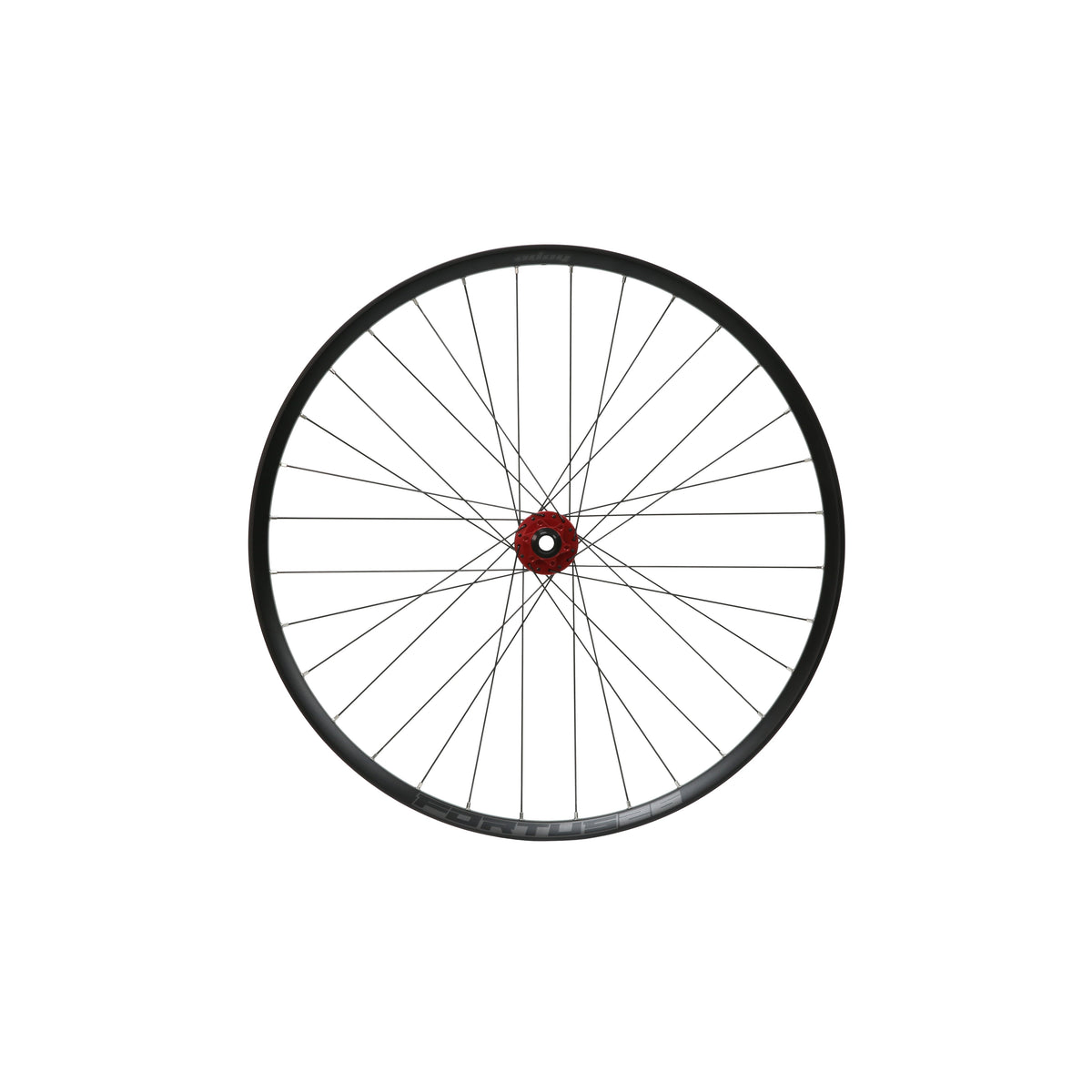Roue avant HOPE Fortus 26 W 29 pouces, moyeu Pro 5 Rouge