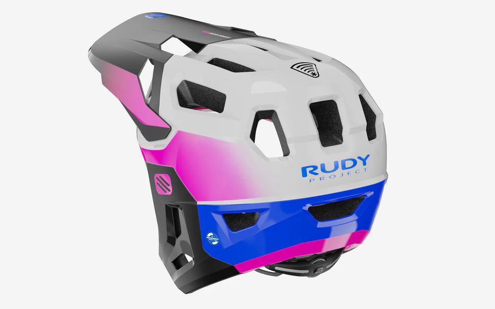 Casque VTT RUDY PROJECT TERRAFORM PRO Blanc/Rose