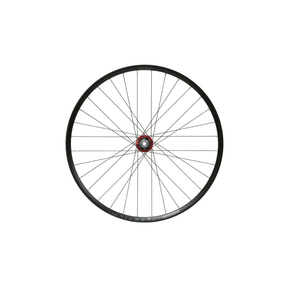 Roue arrière HOPE Fortus 26 W 27.5 pouces, moyeu Pro 5 Rouge