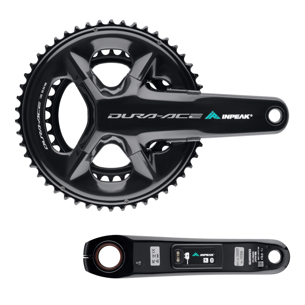 Pédalier Capteur de Puissance INPEAK POWERCRANK-E TWIN2 LR Shimano Dura-Ace R9200