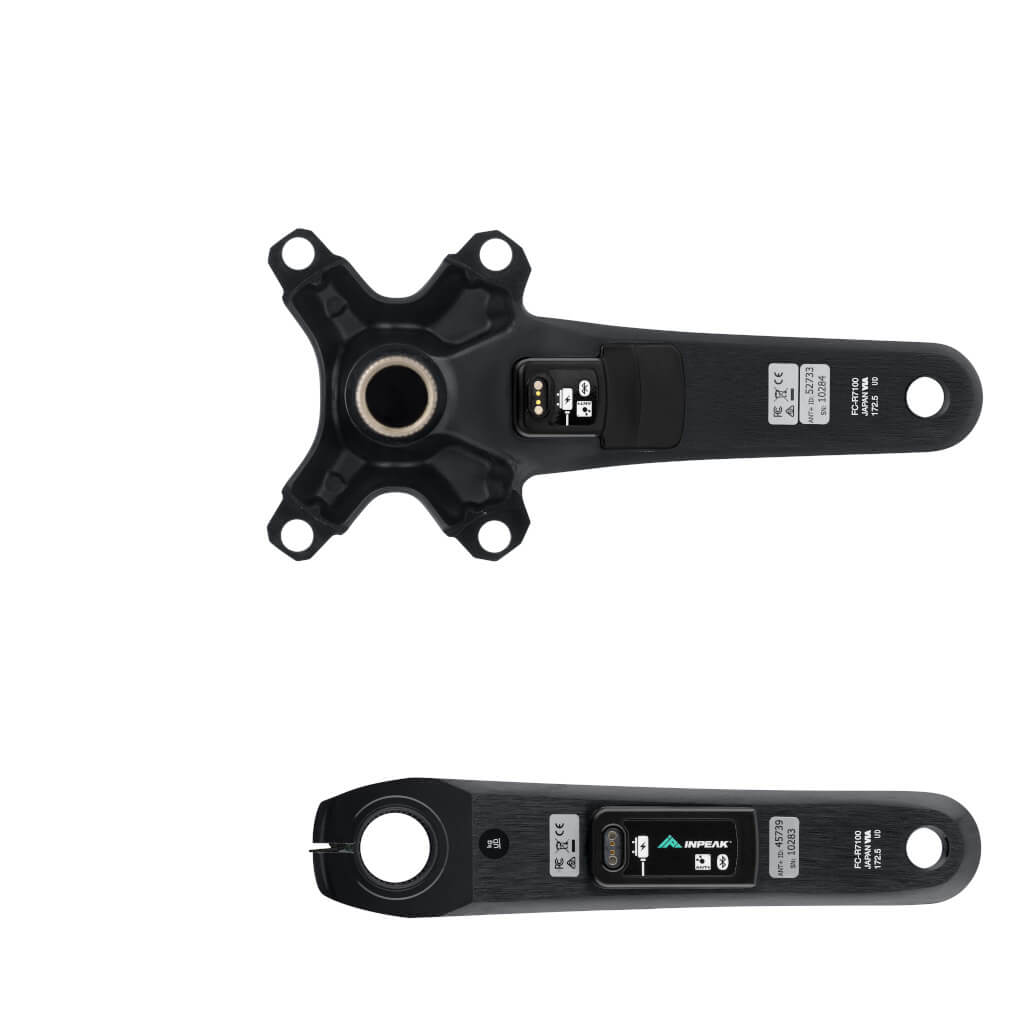 Pédalier Capteur de Puissance INPEAK POWERCRANK-E TWIN2 LR Shimano 105 R7100