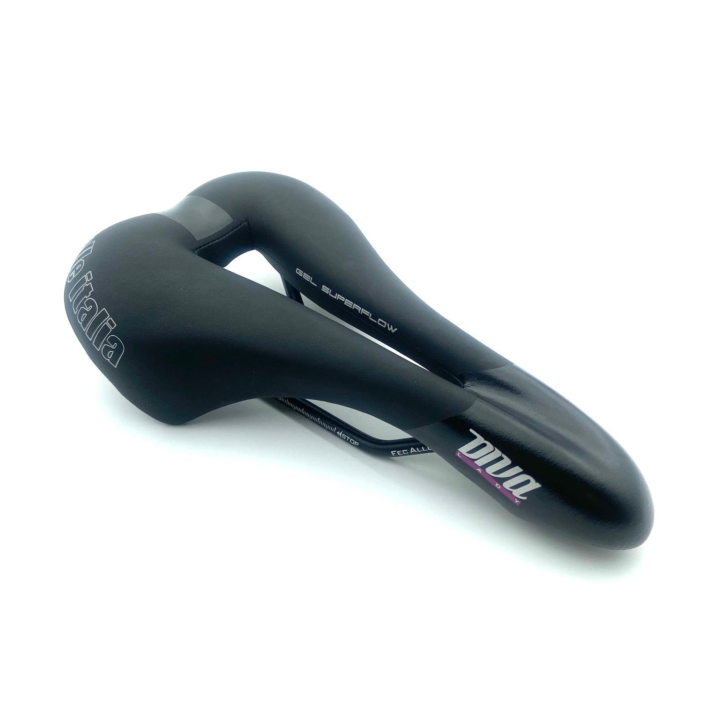 Selle SELLE ITALIA DIVA GEL SUPERFLOW L Femme Rails Acier