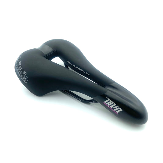 Selle SELLE ITALIA DIVA GEL SUPERFLOW L Femme Rails Acier