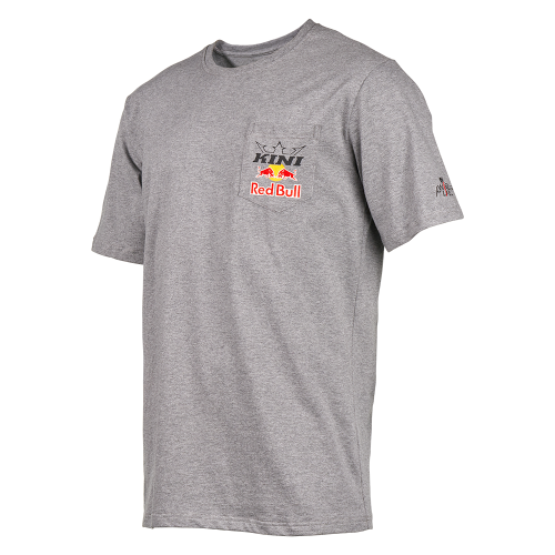 T-Shirt O'NEAL PT Kini Red Bull 1.0 Gris