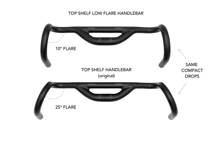Cintre Gravel REDSHIFT Top Shelf 10° Flare Rise 50mm