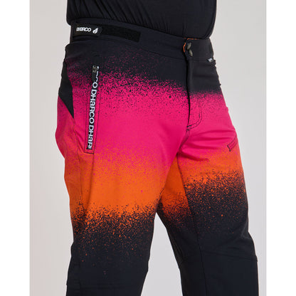 Pantalon DHARCO GRAVITY BLACK SNAKE Noir/Orange