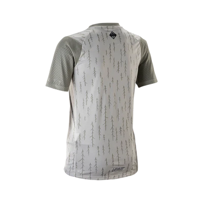 Maillot LEATT  MTB TRAIL 3.0 Femme Manches Courtes Gris/Blanc