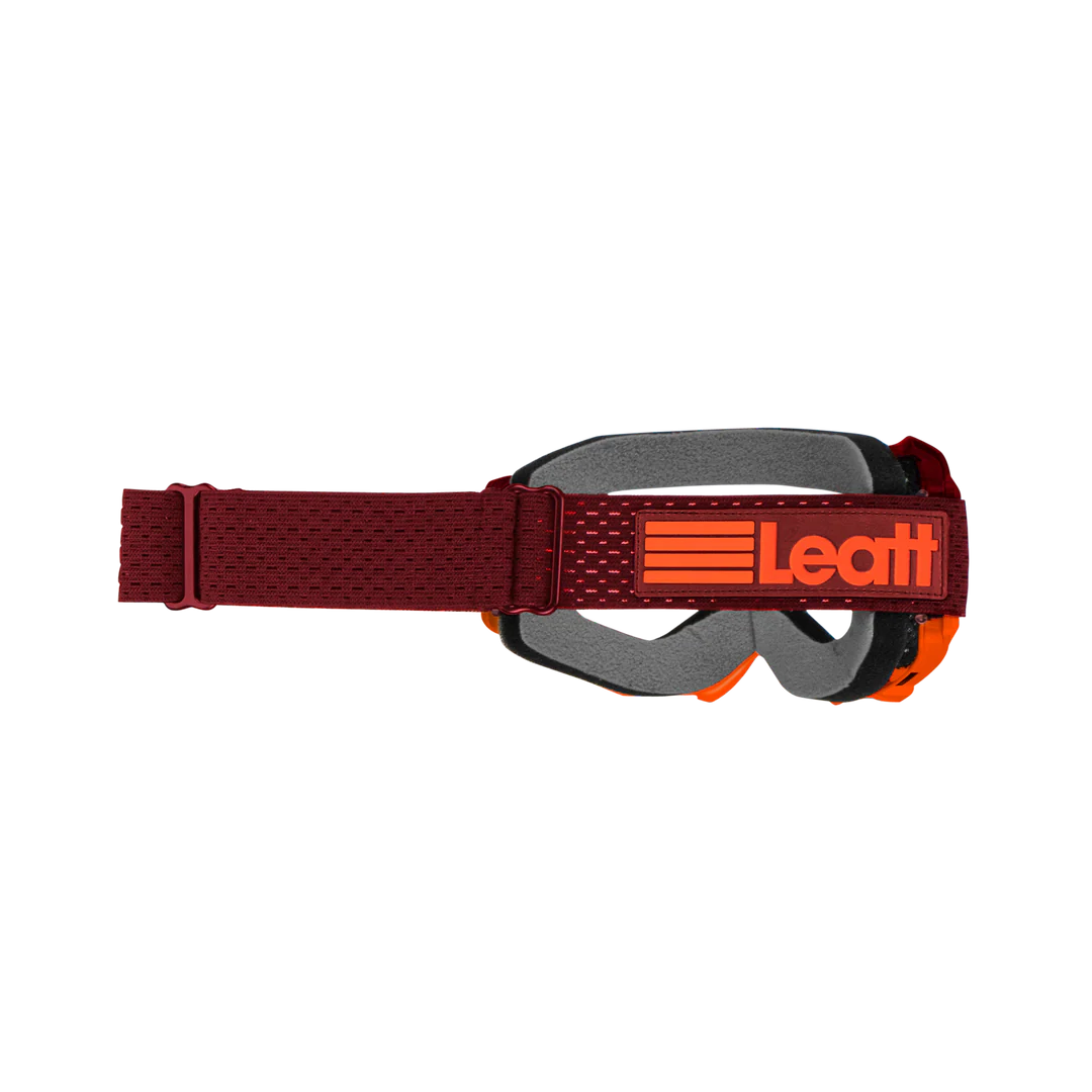 Masque LEATT VELOCITY 4.0 MTB Orange Écran Transparent