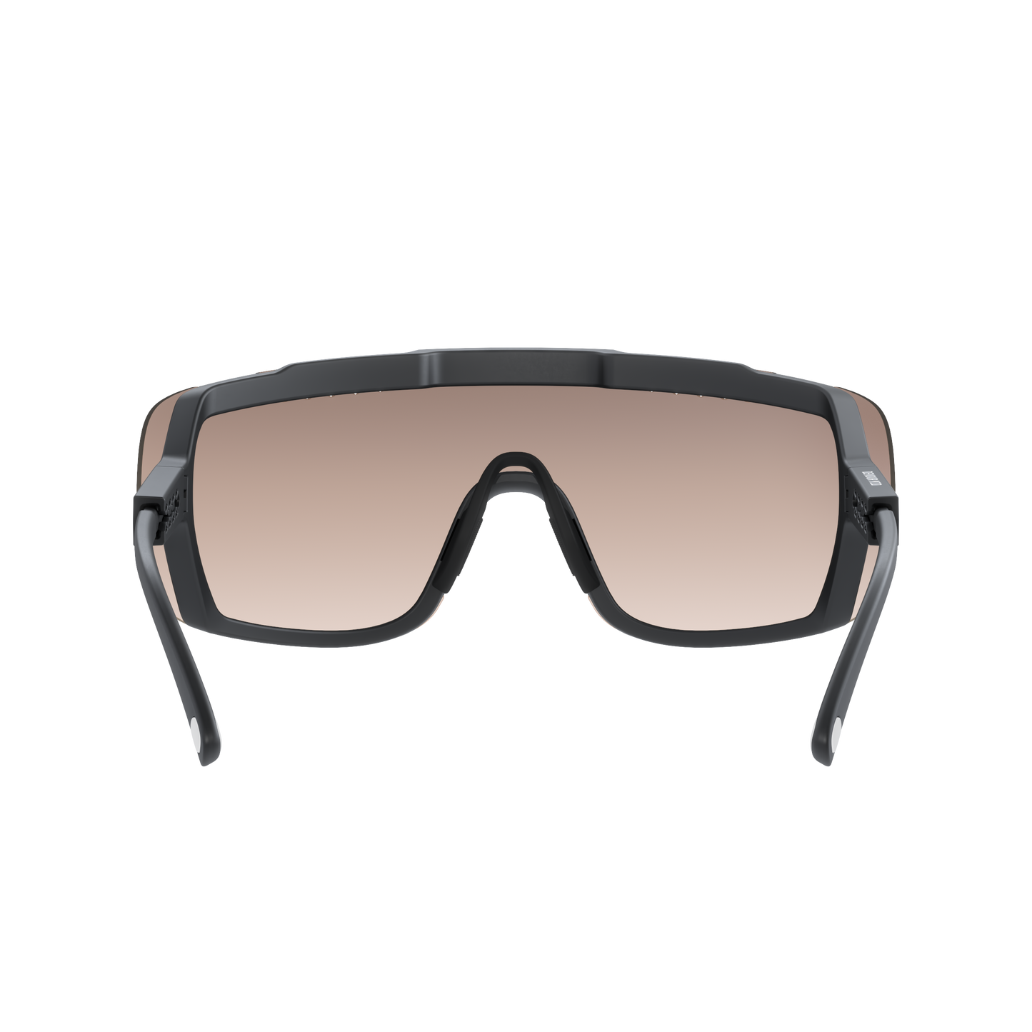 Lunettes POC DEVOUR MID Noir Verre Clarity Trail Partly Sunny Silver