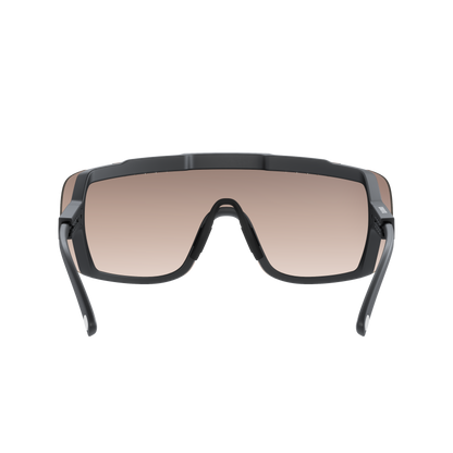 Lunettes POC DEVOUR MID Noir Verre Clarity Trail Partly Sunny Silver
