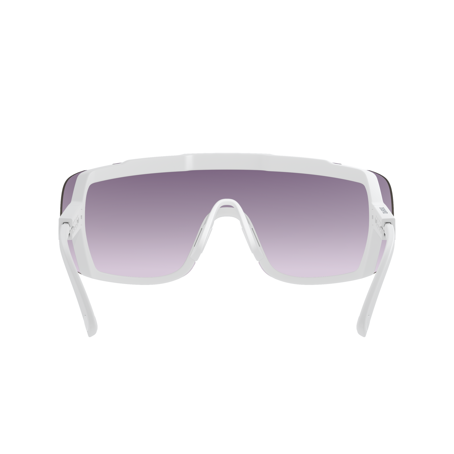 Lunettes POC DEVOUR MID + Blanc Verre Clarity Road Sunny Silver