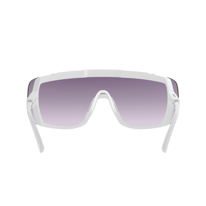Lunettes POC DEVOUR MID + Blanc Verre Clarity Road Sunny Silver