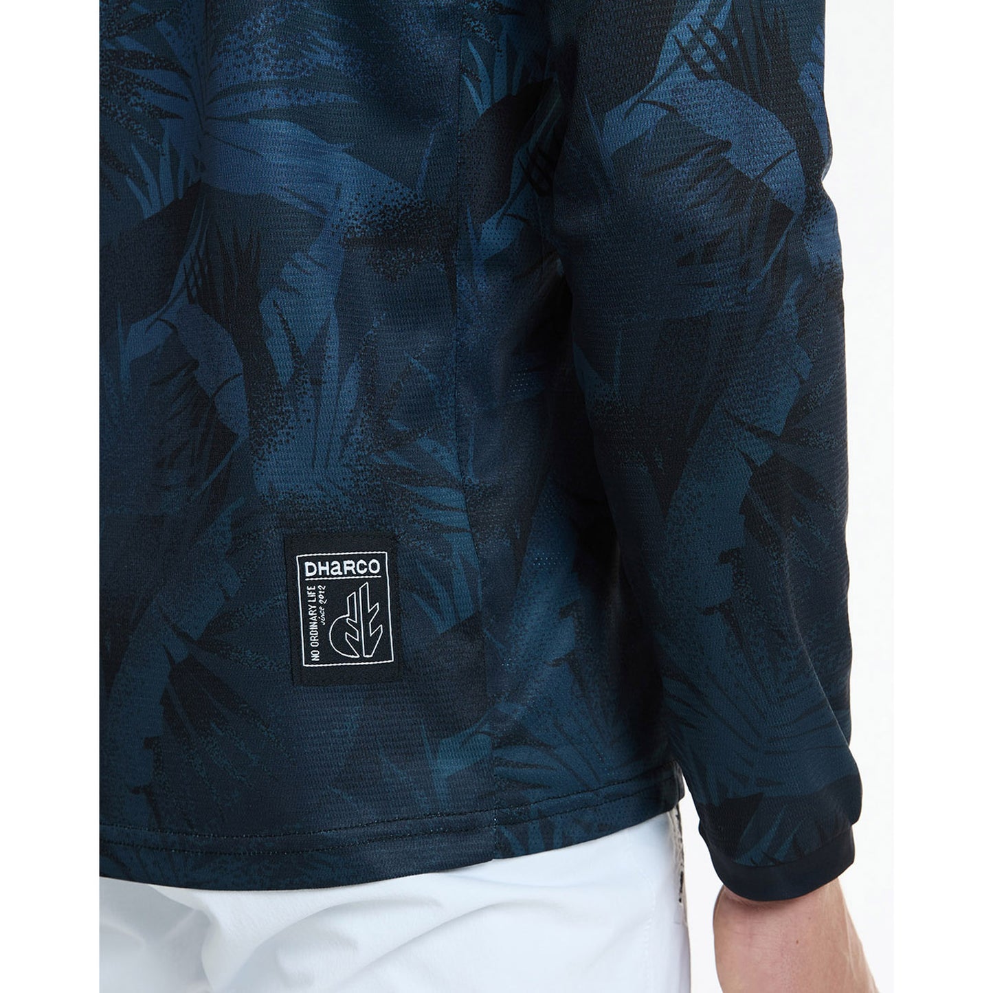 Maillot DHARCO GRAVITY DARK ROOM Manches Longues Bleu