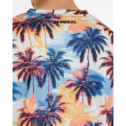 Maillot DHARCO GRAVITY VENICE BEACH Manches Longues Bleu