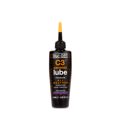 Lubrifiant Céramique Toutes Conditions MUC-OFF C3 ALL WEATHER CERAMIC (120 ml)