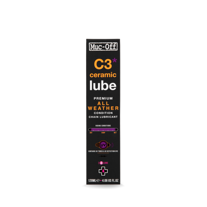 Lubrifiant Céramique Toutes Conditions MUC-OFF C3 ALL WEATHER CERAMIC (120 ml)