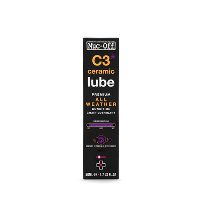 Lubrifiant Céramique Toutes Conditions MUC-OFF C3 ALL WEATHER CERAMIC (50 ml)