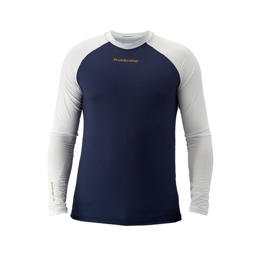 Maillot probistorekeshop.comEERIDE Manches Longues Marine/Blanc