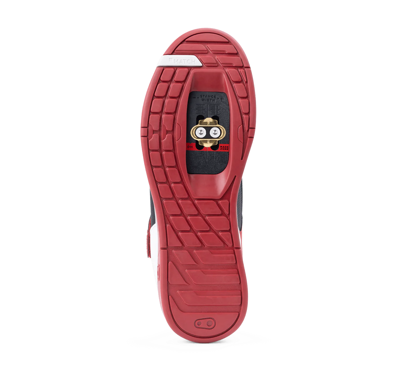 Chaussures VTT CRANKBROTHERS MALLET SPEED LACE CLIP CLASSICS EDITION Noir/Rouge