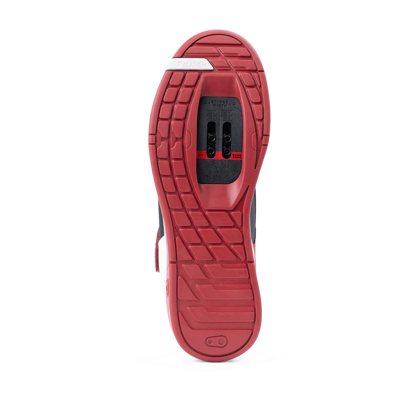 Chaussures VTT CRANKBROTHERS MALLET SPEED LACE CLIP CLASSICS EDITION Noir/Rouge