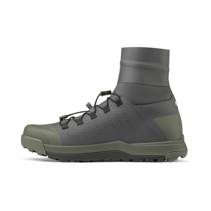Chaussures VTT CRANKBROTHERS MALLET TRAIL SPEEDLACE SEAL Gris/Vert - côté intérieur