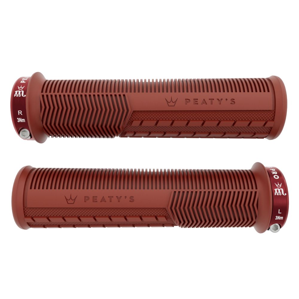 Grips PEATY'S MONARCH PRO MUSHROOM Supersoft Brick Red