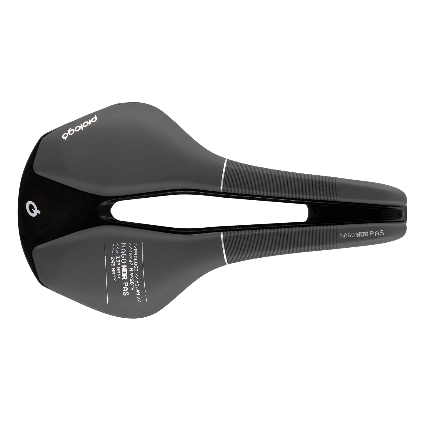 Selle PROLOGO NAGO NDR PAS 137mm Rails Nack Noir