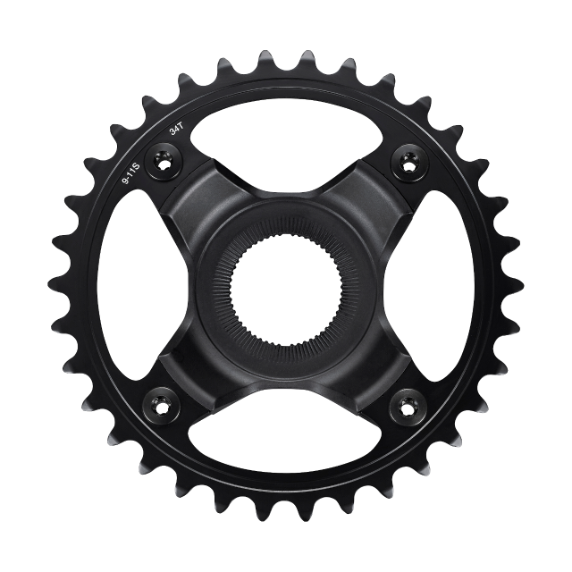 Plateau Mono E-Bike SHIMANO SM-CRE70-B 9/10/11V Ligne de chaîne 53 mm