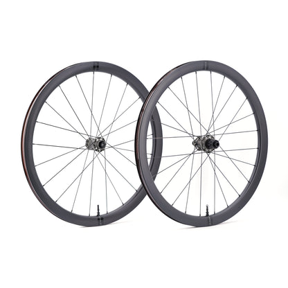 Paire de Roues SCOM AERO 40 Tubeless Ready (Center Lock)