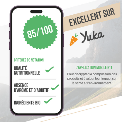 Purée Energétique BAOUW Bio Recette Salée Patate Douce/Carotte/Poivre (90g)