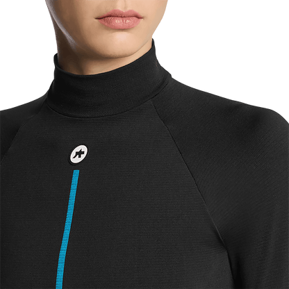 Sous-Vêtement ASSOS WINTER SKIN P1 Manches Longues Femme Noir