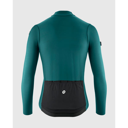 Maillot ASSOS MILLE GT SPRING FALL C2 Manches Longues Foundation Green