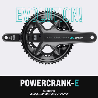 Pédalier Capteur de Puissance INPEAK POWERCRANK-E TWIN2 LR Shimano Ultegra R8100