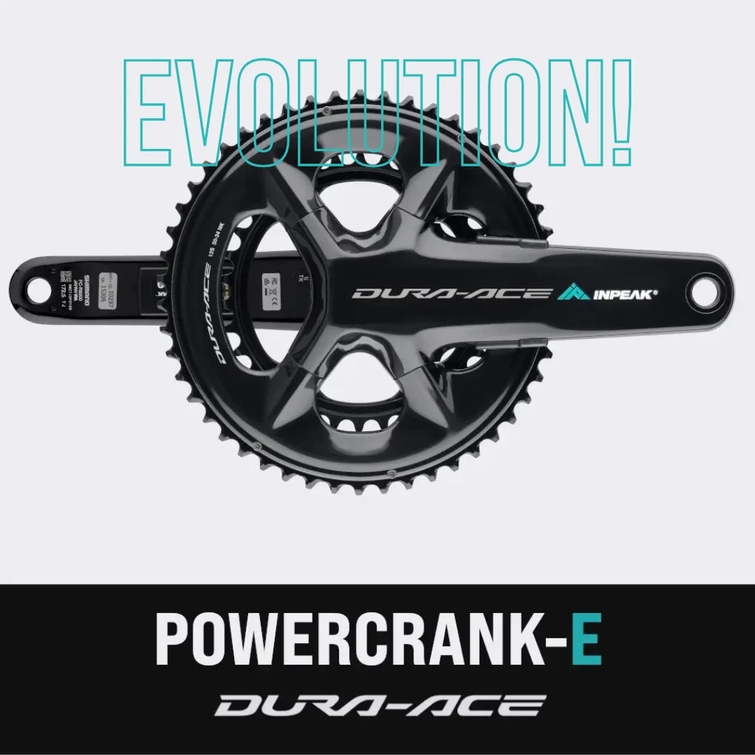 Pédalier Capteur de Puissance INPEAK POWERCRANK-E TWIN2 LR Shimano Dura-Ace R9200