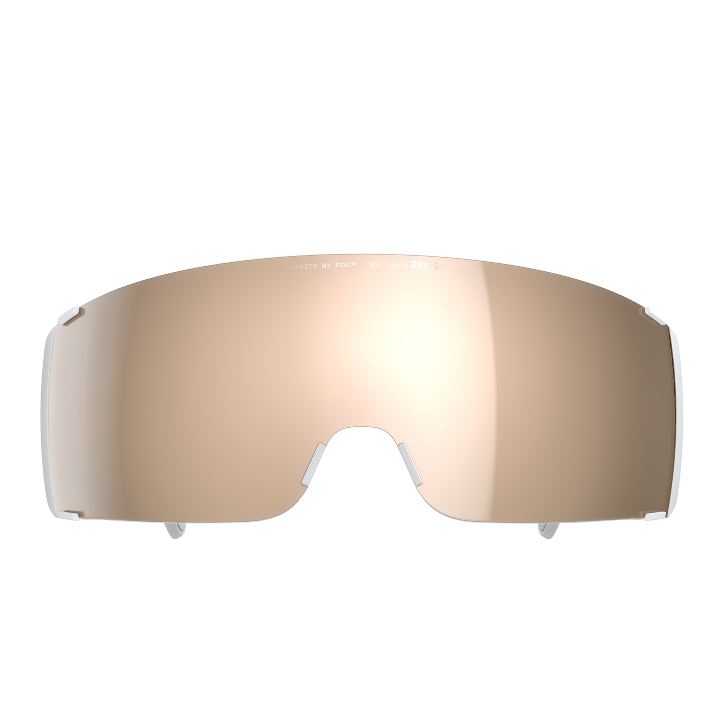 Lunettes POC PROPEL Blanc Verre Clarity Trail Partly Sunny Silver