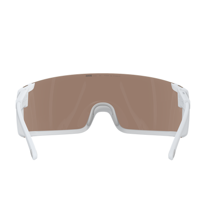 Lunettes POC PROPEL + Blanc Verre Clarity Trail Partly Sunny Silver