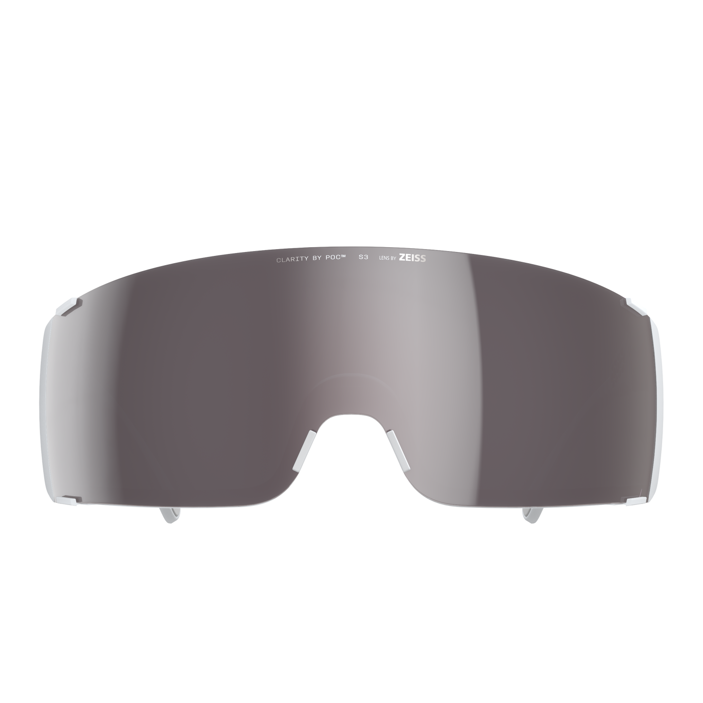 Lunettes POC PROPEL Blanc Verre Clarity Road Sunny Silver