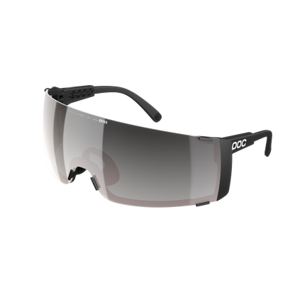 Lunettes POC PROPEL + Noir Verre Clarity Road Sunny Silver