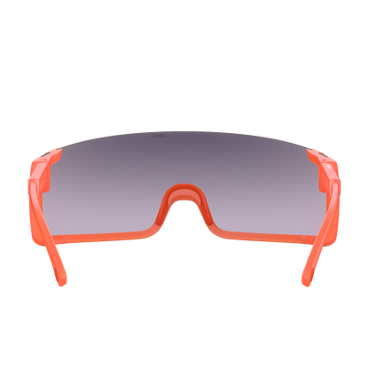 Lunettes POC PROPEL Fluorescent Orange Translucide Verre Clarity Road Sunny Gold