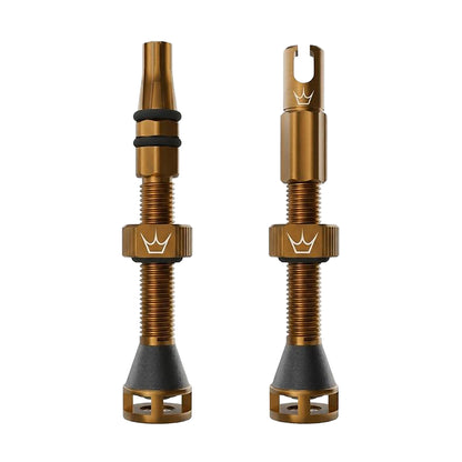 Valves Tubeless PEATY'S HOLESHOT FAST FLOW 42mm (x2) Bronze