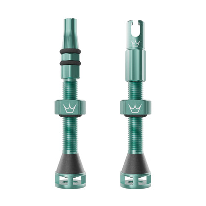 Valves Tubeless PEATY'S HOLESHOT FAST FLOW 60mm (x2) Vert