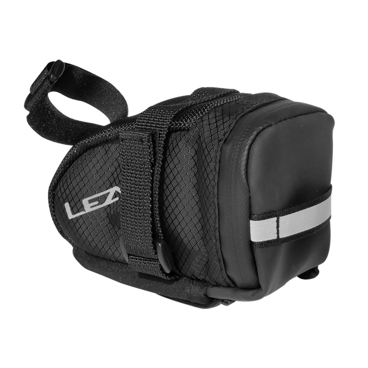 Sacoche de Selle LEZYNE Caddy M Noir avec Pompe à Main Sport Drive HP