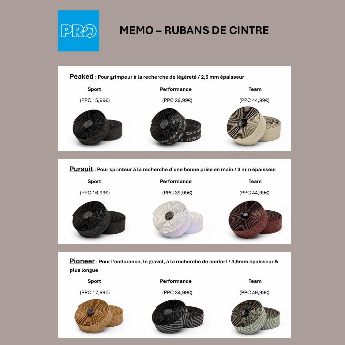Ruban de Cintre PRO PURSUIT PERFORMANCE Cameleon