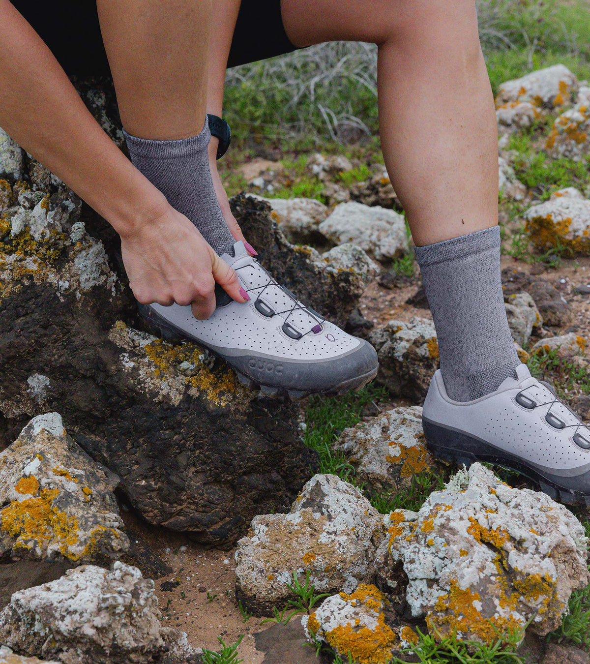 Chaussures Gravel QUOC GRAN TOURER III Lilas