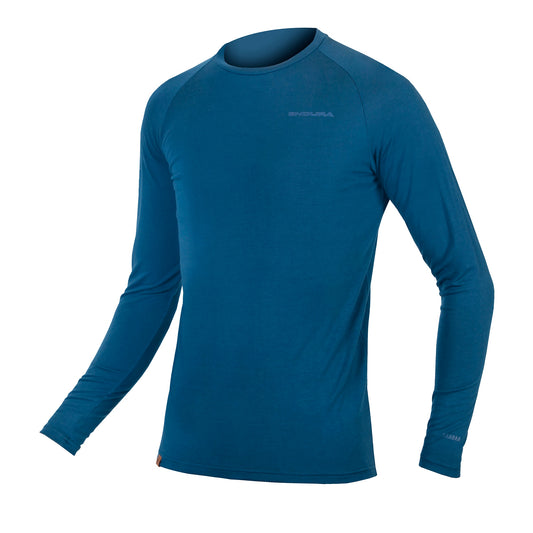 Sous Vêtement ENDURA BAABAA BLEND Manches Longues Bleu