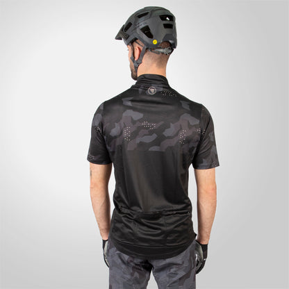 Maillot ENDURA HUMMVEE RAY II Manches Courtes Noir