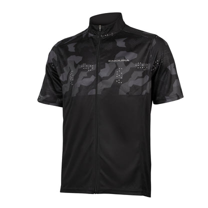 Maillot ENDURA HUMMVEE RAY II Manches Courtes Noir