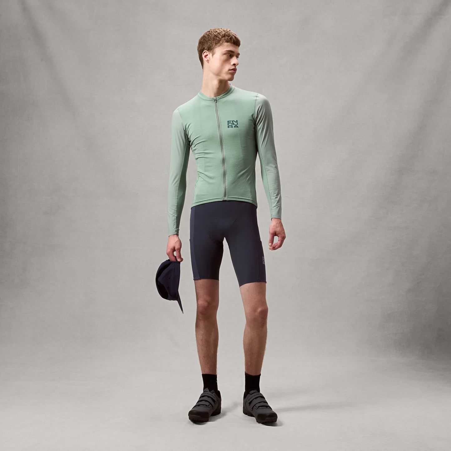 Maillot ENDURA ALLTRACK RIDE Manches Longues Vert Sage